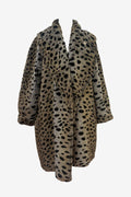 1.2.3. Faux Fur Lepard Print Coat