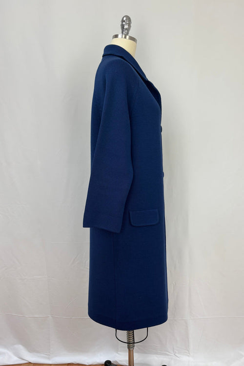1960s Paris Exclusive Pure Wool Swing Coat