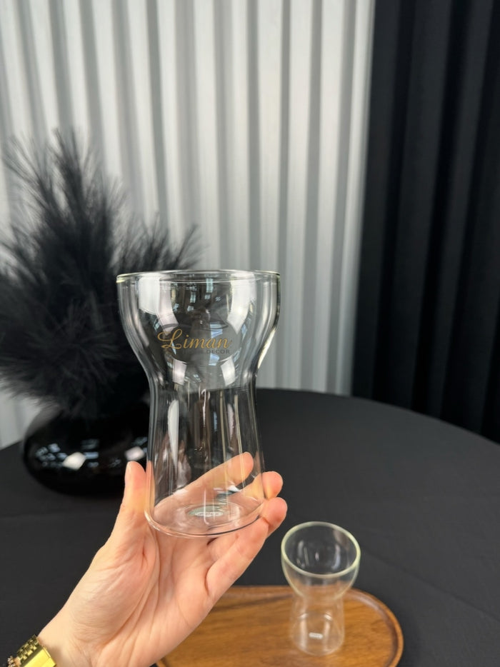 MULEX 2 delige Borosilikatglas 400 ml