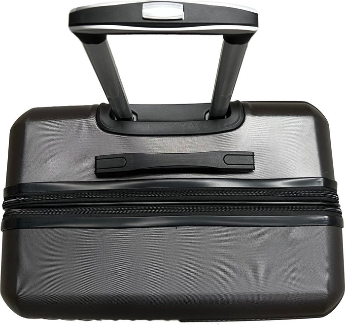 Liman Home Decor - Liman Online 3-delig Kofferset -  Zwart Handbagage - Verrijdbaar op 4 Wielen - Stevig ABS - TSA Slot -Lichtgewicht, Trolley - KOFFER