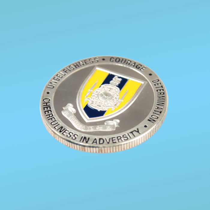 30 Commando IX Group Royal Marines Shield Challenge Coin