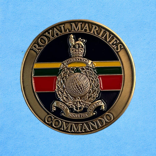 30 Commando Royal Marines Enamelled Coin