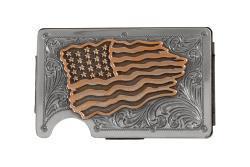 3D American Flag Utility Wallet