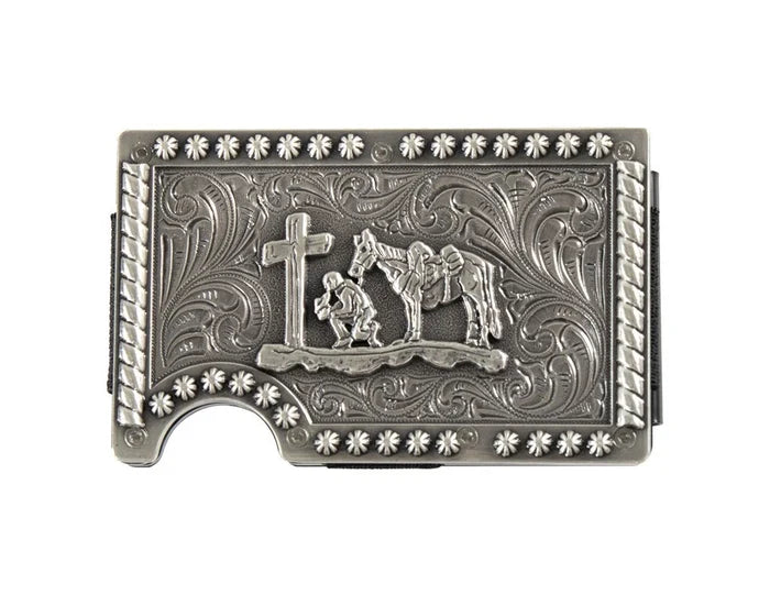 3D Cowboy Prayer Utility Wallet