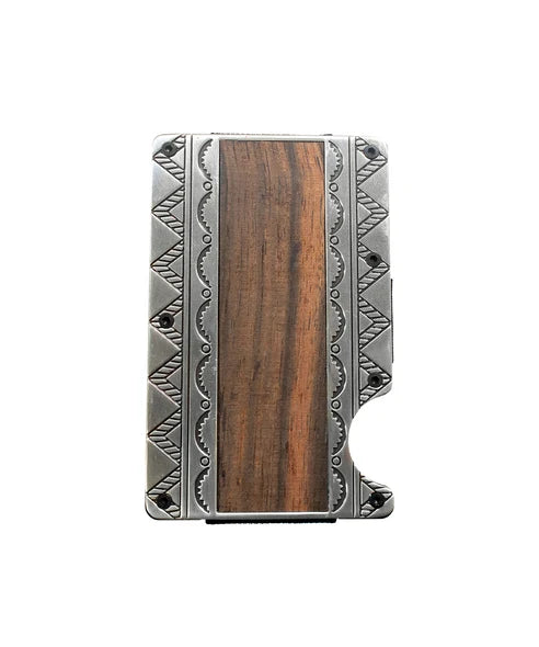 3D Wood Inlay Utility Wallet