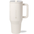 HydroJug cream 40 oz travel tumbler