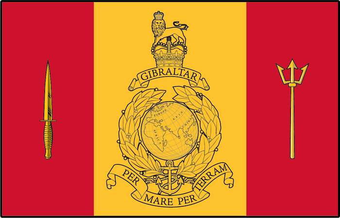 43 Commando Fleet Protection Group RM Unit Flag