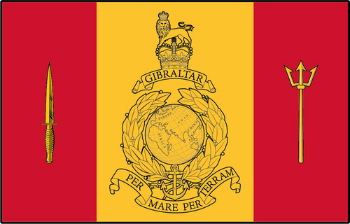 43 Commando Fleet Protection Group RM Unit Flag