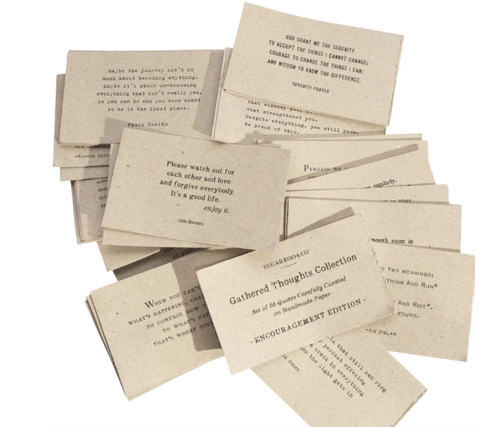 50 Gathered Thoughts of Encouragment - Adored A Lovely Boutique