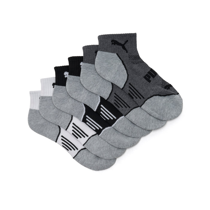 119775-05-Puma6pairsofsockswomen-01-PUMA | 6 pairs of socks-Women's Socks | Accessories-Puma-Yellow Shoes