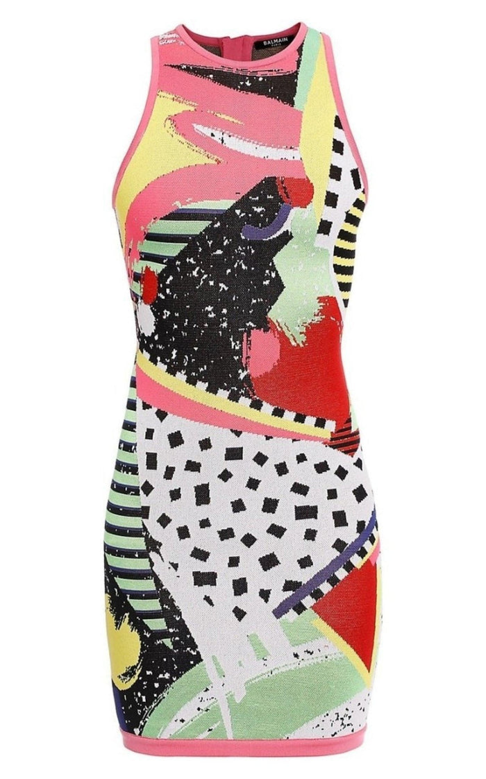 Balmain Short Sleeveless 80s Dress - Runway Catalog
