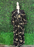 ENTRO Dress In Black