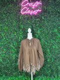 ENTRO Top In Brown