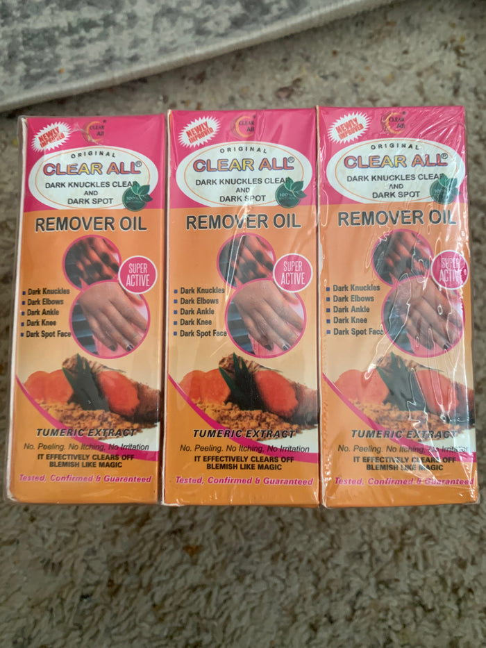 Original Clear All Dark Knuckle and Dark Spot