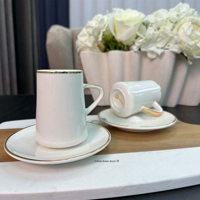 ACR ACR Aria Espressoset 4 Delig | 2 Persoons Goud