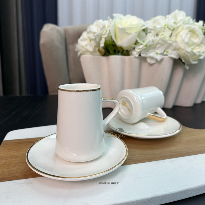 ACR ACR Aria Espressoset 4 Delig | 2 Persoons Goud