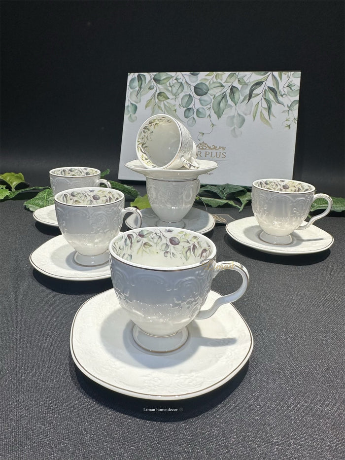 ACR ACR Leonas Espressoset 12 Delig | 6 Persoons