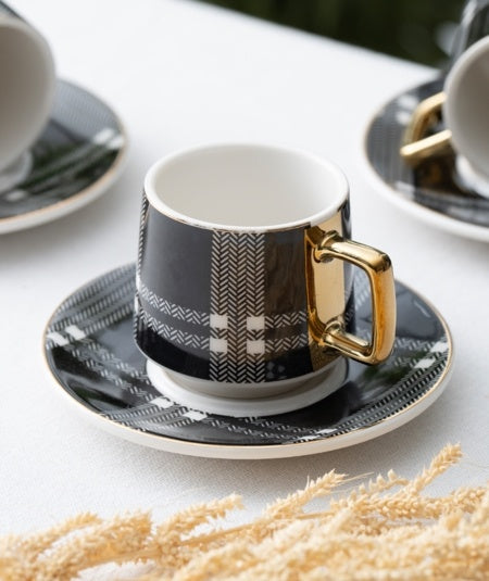 ACR ACR Mira Espressoset 12 Delig | 6 Persoons  Zwart