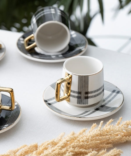 ACR ACR Mira Espressoset 12 Delig | 6 Persoons  Zwart