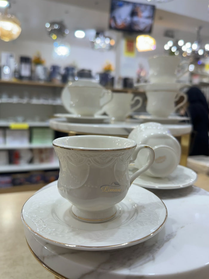 ACR ACR Veronica Espressoset 12 Delig | 6 Persoons Gold