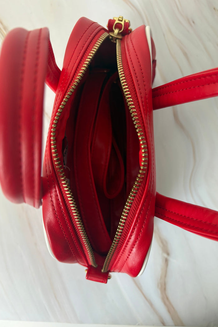 Adidas Orignals Red Mini Logo Bowling Bag