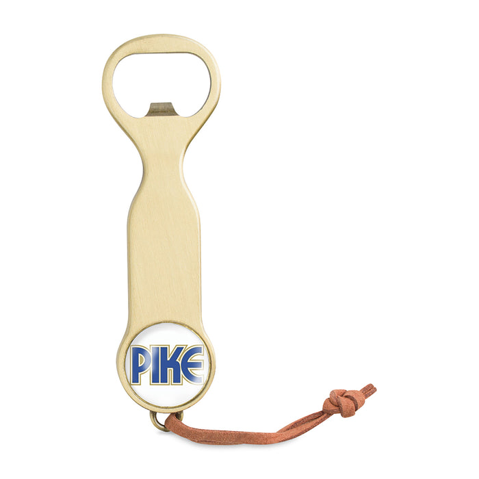 Ahead Bottle Opener - Antique Brass | Custom Branded | Lemon Print