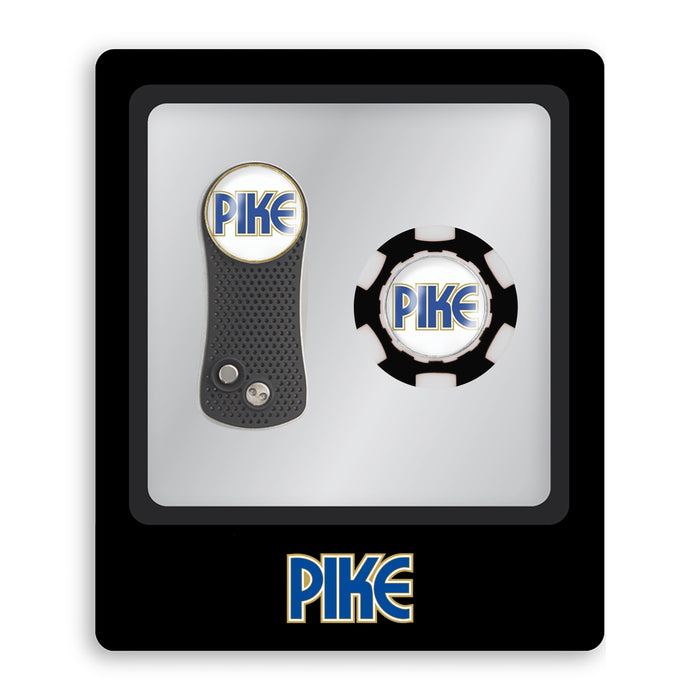 Ahead Switchfix Divot Repair Tool & Poker Chip Ball Marker Gift Set