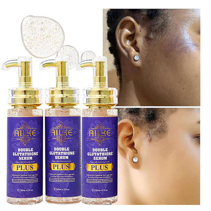 AILKE Boost Luster Double Glutathione Plus Serum – Hydrating & Tone-Enhancing Care (4.2 oz)
