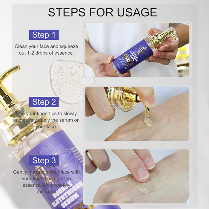 AILKE Boost Luster Double Glutathione Plus Serum – Hydrating & Tone-Enhancing Care (4.2 oz)