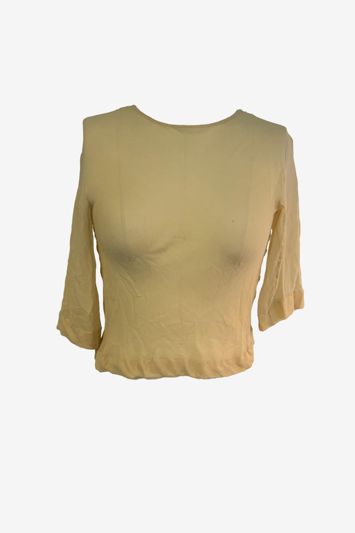 Akira Sheer Crop Top