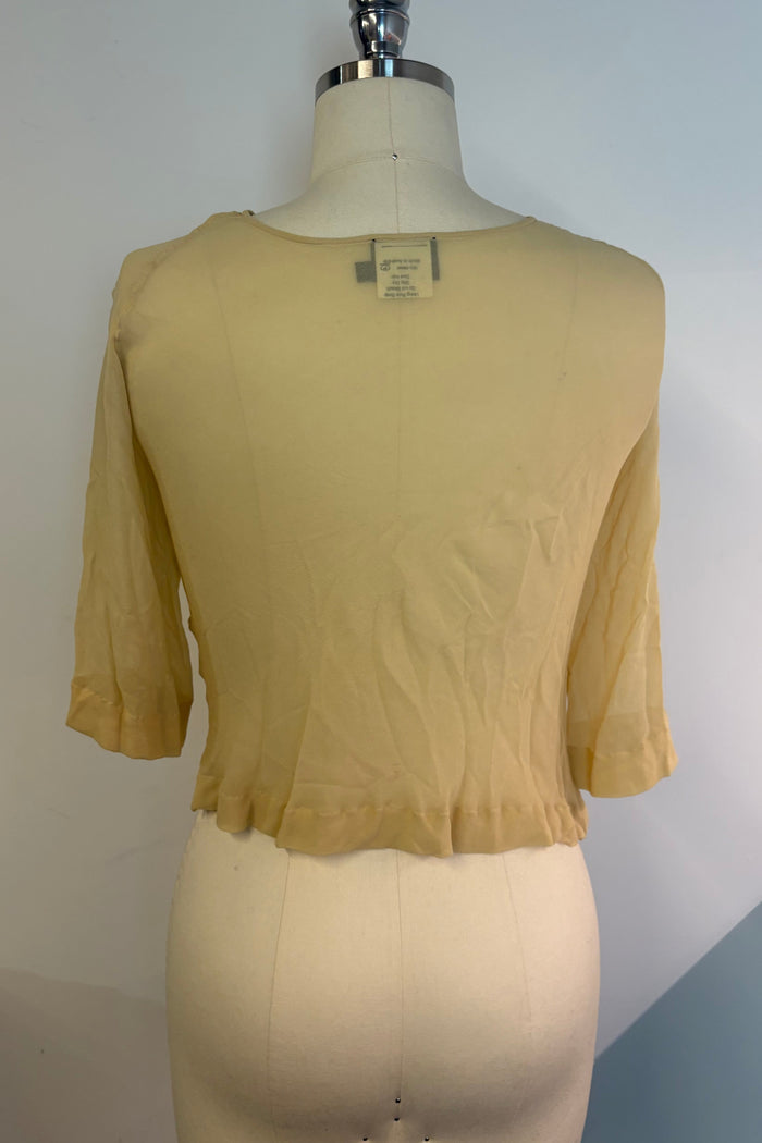 Akira Sheer Crop Top