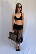 Albus Lumen Bead Embellished Knit Bikini Set