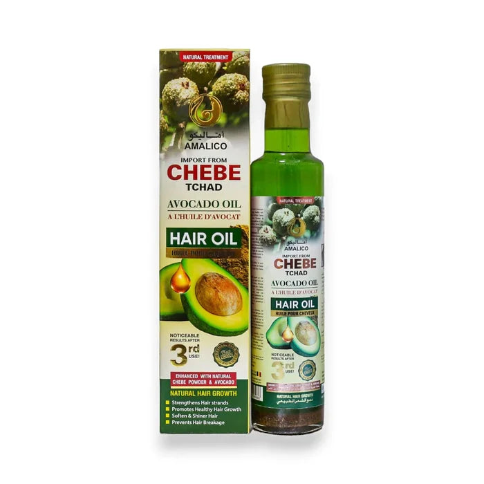Amalico Chebe Tchad Shampoo With Natural Chebe Powder 250 Ml