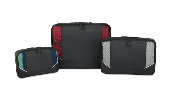 American Tourister® Zoom Turbo Recycled rPET 4 Piece Packing Cube Set