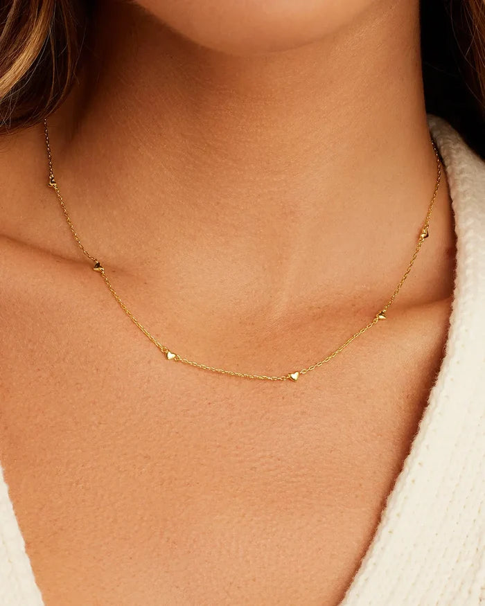 Amour Necklace - Gold - Adored A Lovely Boutique
