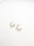 Amy Nickel Free Earrings in Silver