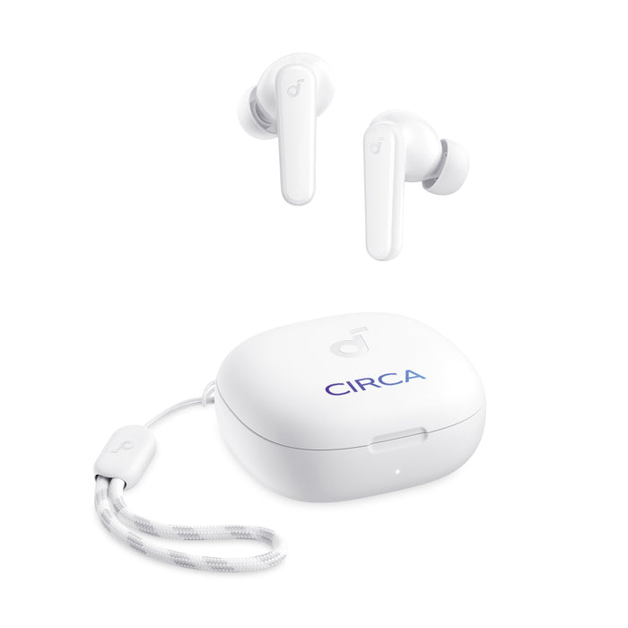 Anker Soundcore P20i - White | Custom Branded | Lemon Print