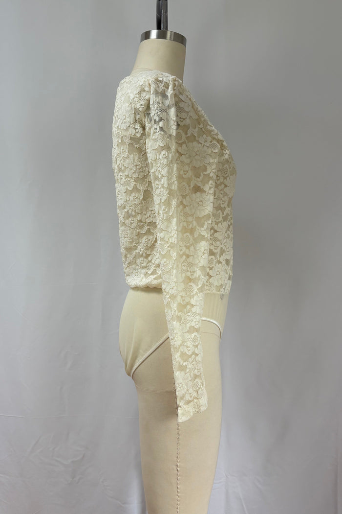 Ann Taylor Elastic lace body suit