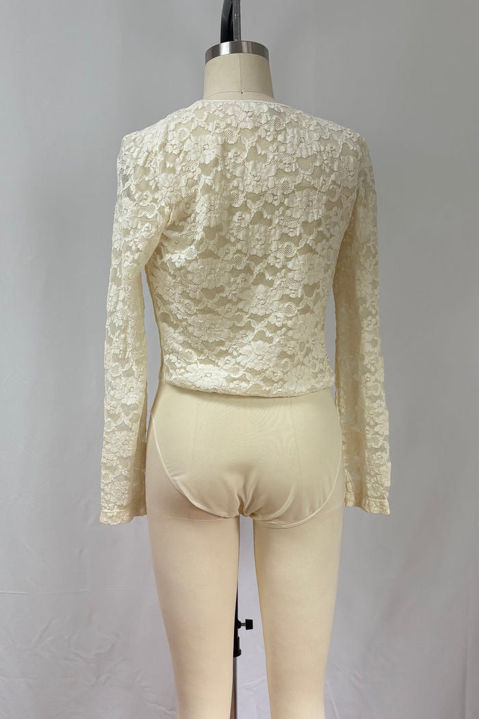 Ann Taylor Elastic lace body suit