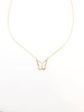 Annabella Gold Butterfly Necklace