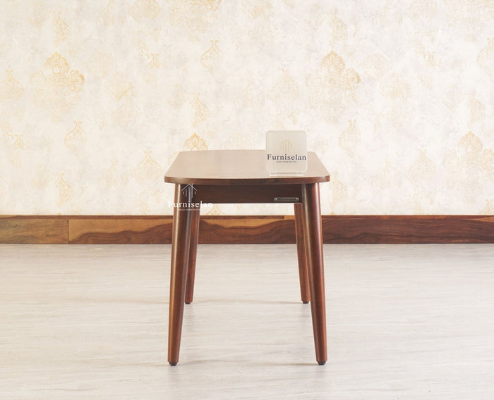 Antilia Solid Wood Two Seater Bench - Dining Set - Furniselan - Teak-Finish