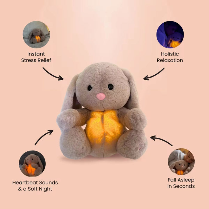 Anxiety Relief Stuffed Animal For Babies | Baby Comforter Plush Toy