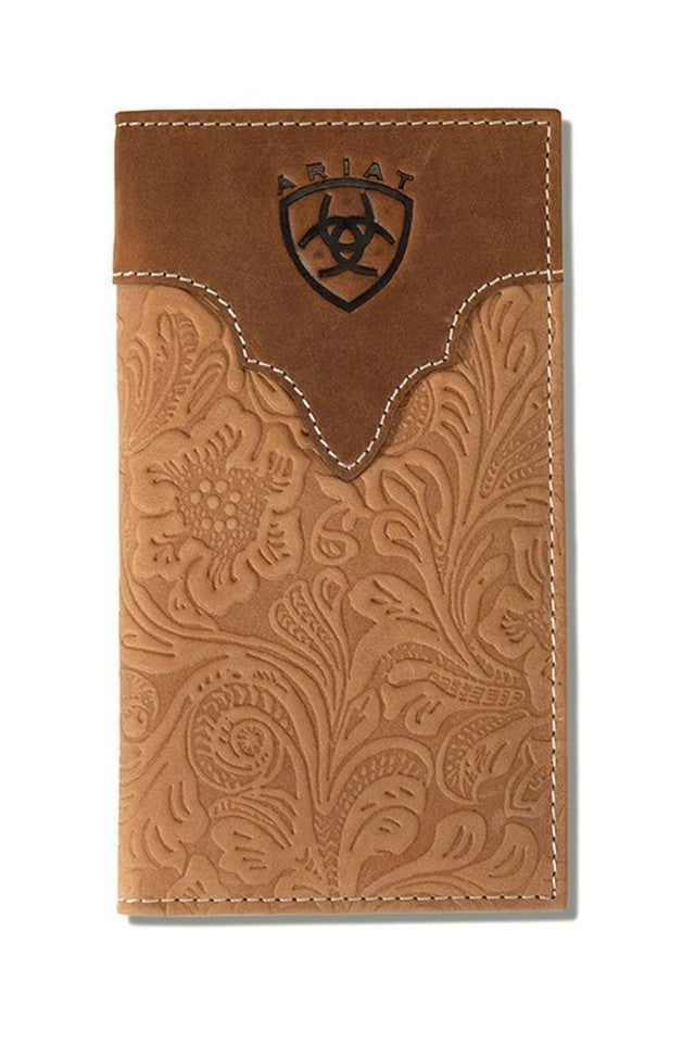 Ariat Floral Embossed Rodeo Wallet