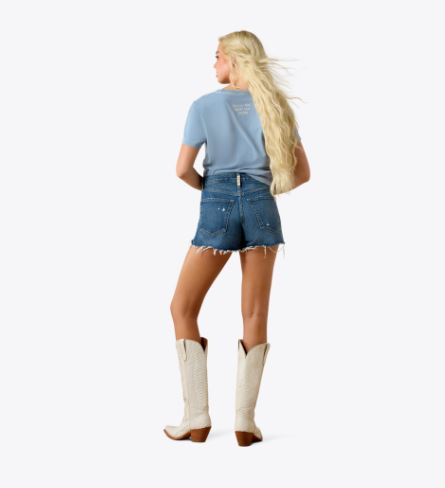 Ariat Ultra High Rise Jazmine Tomboy 3" Shorts