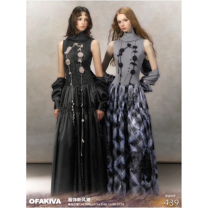 Black sleeve scarf / One size fits all