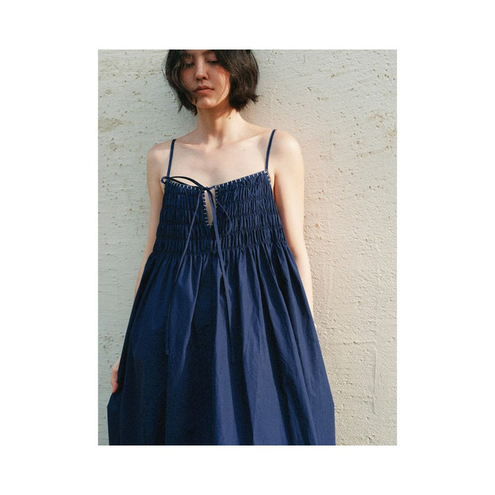 Beerkun Tuscan Summer 2ways Special Embroidery Cable A line Holiday Style Strap Dress image 0