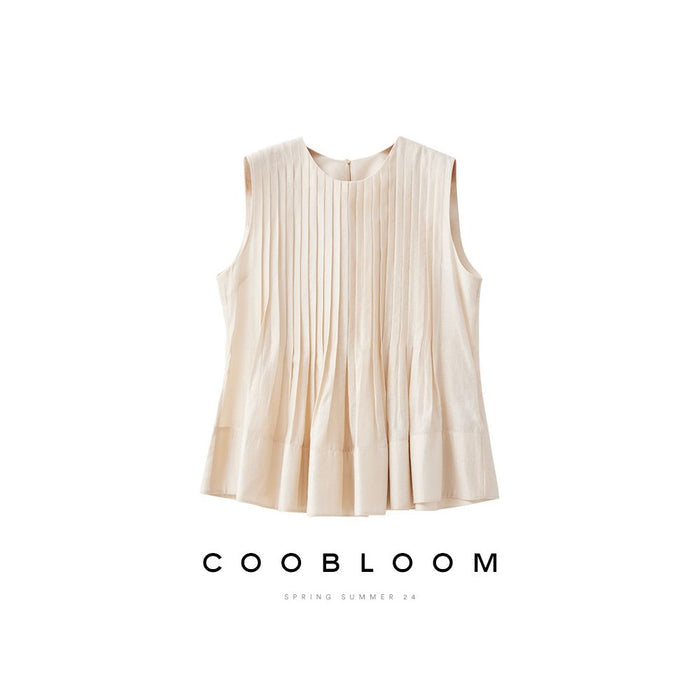 ASAYA6301 – Airy Pleated Co-ord Set ☁️✨