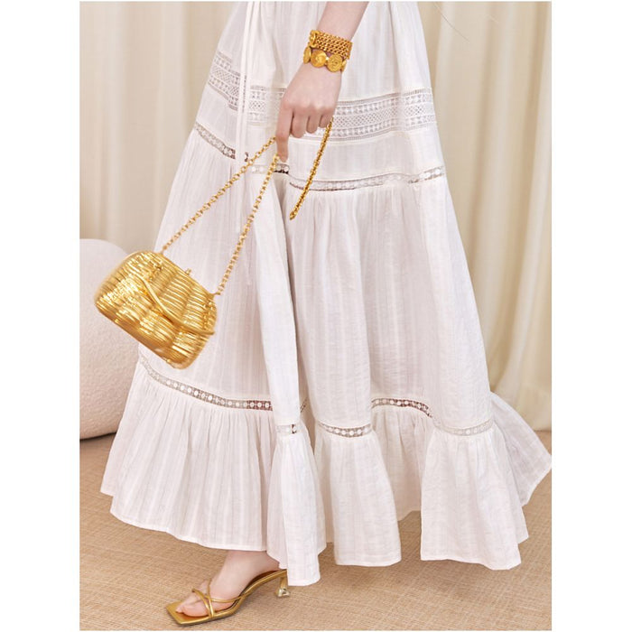 ASAYA6336 – Cloud Lace Tiered Skirt ☁️🤍