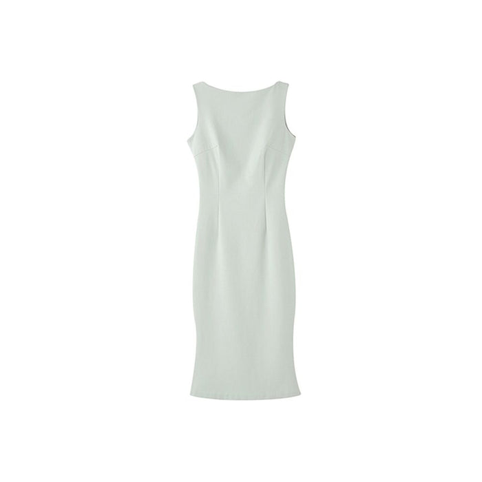 Asaya760 - COMMON VALUE "Gift" worsted word collar dress Imported STYLEM patented fabric