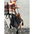 Ilikeitsomuch original design new Chinese style handmade woven jacquard tortoiseshell bead bag image 1